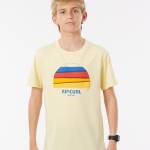 Rip Curl Hey Muma Tee Boy Pale Yellow - imagine 1