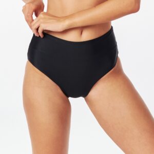 Rip Curl Classic Surf Roll Up Full Bikini Pant Black