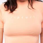 Rip Curl Dawn Patrol Short Sleeve UV Tee Coral Reef - imagine 3