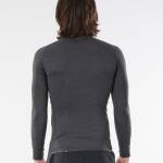 Rip Curl Dawn Patrol Perf Long Sleeve UV Tee Black Marled - imagine 3