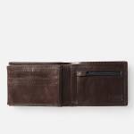Rip Curl Perforation RFID Slim Wallet Tobacco - imagine 3