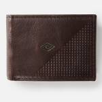 Rip Curl Perforation RFID Slim Wallet Tobacco - imagine 1
