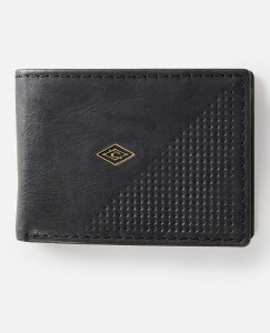 Rip Curl Perforation RFID Slim Wallet Black