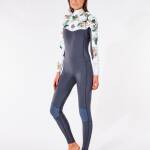 Rip Curl Women Dawn Patrol 3/2 Chest Zip Wetsuit - imagine 4
