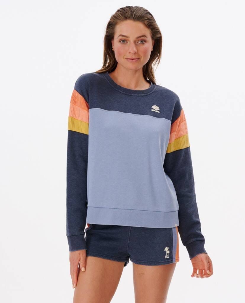 Rip Curl Melting Crew Fleece Navy