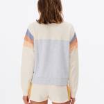 Rip Curl Melting Crew Fleece Off White - imagine 3