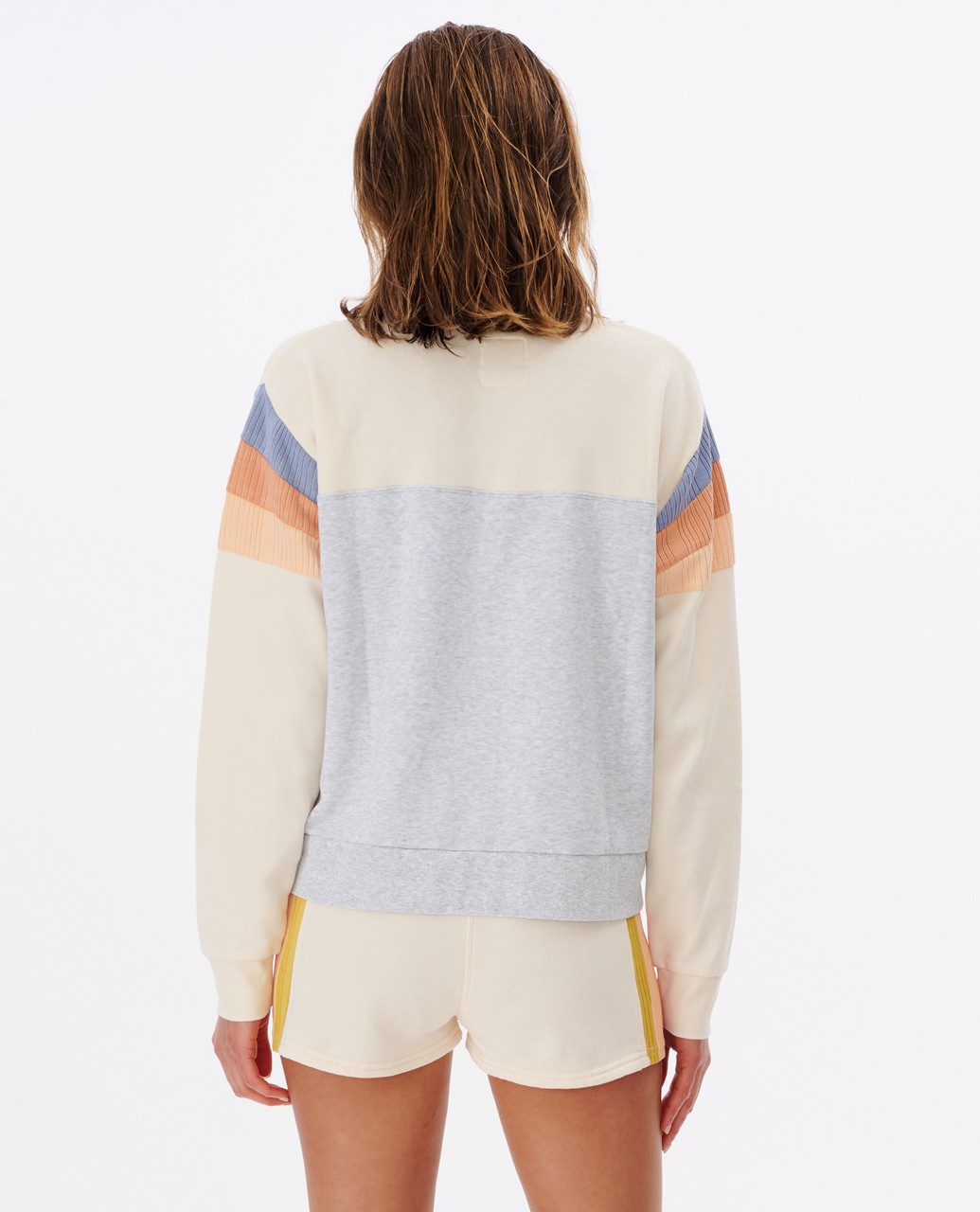 Rip Curl Melting Crew Fleece Off White