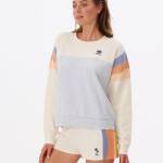 Rip Curl Melting Crew Fleece Off White - imagine 1