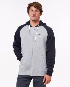 Rip Curl Embroid Hooded Zip Fleece