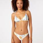 Rip Curl Always Summer Triangle Bikini Set White - imagine 1