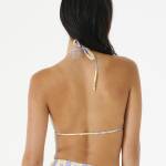 Rip Curl Oceans Together Revo Triangle Bikini Top Blue - imagine 4
