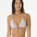 Rip Curl Oceans Together Revo Triangle Bikini Top Blue - imagine 3