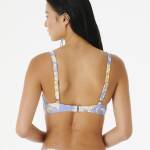 Rip Curl Oceans Together D Cup Halter Bikini Top Blue - imagine 4