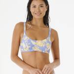 Rip Curl Oceans Together D Cup Halter Bikini Top Blue - imagine 1