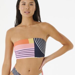 Day Break Long Line Bandeau Bikini Top