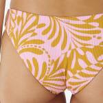 Rip Curl Afterglow Swirl Revo Good Bikini Pant Pink - imagine 3