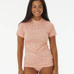 Rip Curl Golden Rays Short Sleeve UV Tee Blush - imagine 1