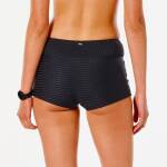 Rip Curl Premium Surf Full Boyleg Bikini Short Black - imagine 3