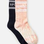 Rip Curl Run Swim Surf 2 Pack Socks - imagine 1