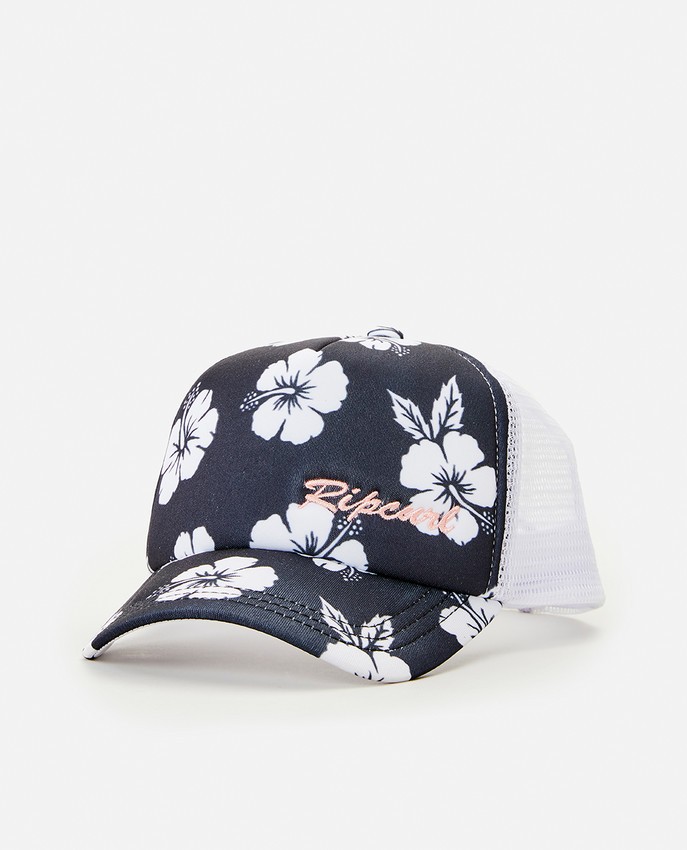 Rip Curl Desert Waves Trucker Hat Girl Black/White