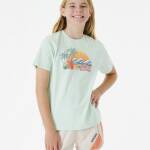 Rip Curl Low Tide Tee Girl Mint - imagine 1