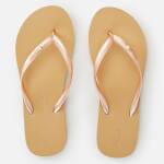 Rip Curl Script Wave Open Toe Shoes Gold - imagine 1