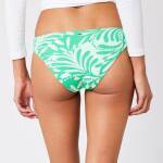 Rip Curl Afterglow Swirl Revo Good Bikini Pant Green - imagine 3