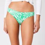 Rip Curl Afterglow Swirl Revo Good Bikini Pant Green - imagine 1