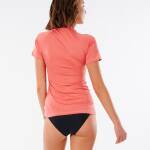 Rip Curl Golden Rays Short Sleeve UV Tee Coral - imagine 3