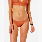 Rip Curl Premium Surf Cheeky Bikini Pant Hot Orange - imagine 1