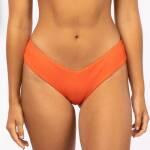 Rip Curl Premium Skimpy Hipster Bikini Pant Hot Orange - imagine 1