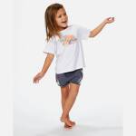 Rip Curl Low Tide Standard Tee Mini Girl White - imagine 1