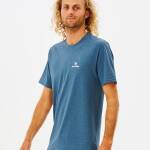 Rip Curl Search Series Short Sleeve UV Tee Navy Marle - imagine 1