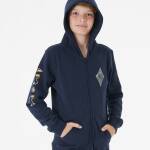 Rip Curl Tube Heads Zip Thru Hood Boy - imagine 1