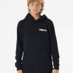 Rip Curl Tube Heads Surf Hood Boy Black - imagine 1