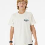Rip Curl Slasher Tee Boy Bone - imagine 1