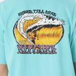 Rip Curl Slasher Tee Boy Aqua - imagine 3