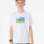 Rip Curl Good Day Bad Day Tee Boy Optical White - imagine 1