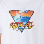 Rip Curl Action Tee Boy Optical White - imagine 3