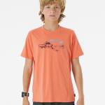 Rip Curl Tuckito Tee Boy Peach - imagine 1