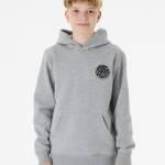 Rip Curl Wetsuit Icon Hood Kid Grey Marle - imagine 3