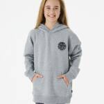 Rip Curl Wetsuit Icon Hood Kid Grey Marle - imagine 1