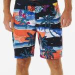 Rip Curl Mirage Postcards 19″ Boardshort Black - imagine 1