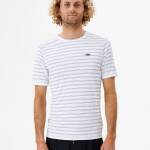 Rip Curl Plain Stripe S/S Tee White - imagine 1