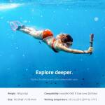 Insta360 ONE RS Dive Case Dual-Lens 360 - imagine 4