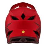 Troy Lee Designs D4 Mips Composite Stealth Red 2023 - imagine 4