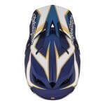 Troy Lee Designs D4 Mips Composite Matrix Blue 2023 - imagine 4