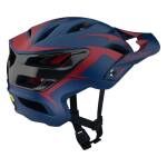 Troy Lee Designs A3 Mips Fang Dark Blue Burgundy 2023 - imagine 3