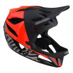 Troy Lee Designs Stage Mips Nova Glo Red 2022 - imagine 3