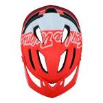 Troy Lee Designs A2 Mips Silhouette Red 2022 - imagine 4